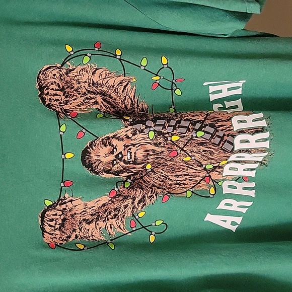 NWOT Men's Star Wars Chewbacca Christmas Graphic Tee - Size XL - Picture 2 of 6